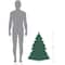3ft. Pre-Lit Fiber Optic Artificial Christmas Tree with Stars
